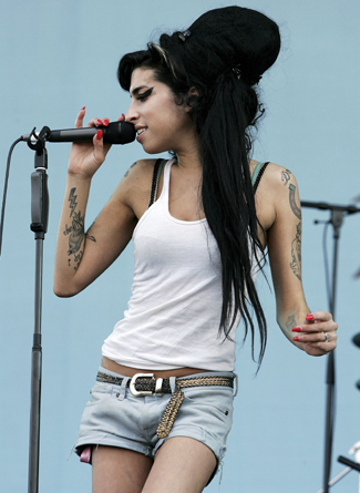 winehouse hair